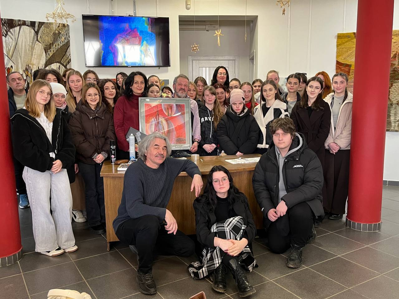 Натхнення в Музеї писанки: зустріч студентів із Богданом Губалем